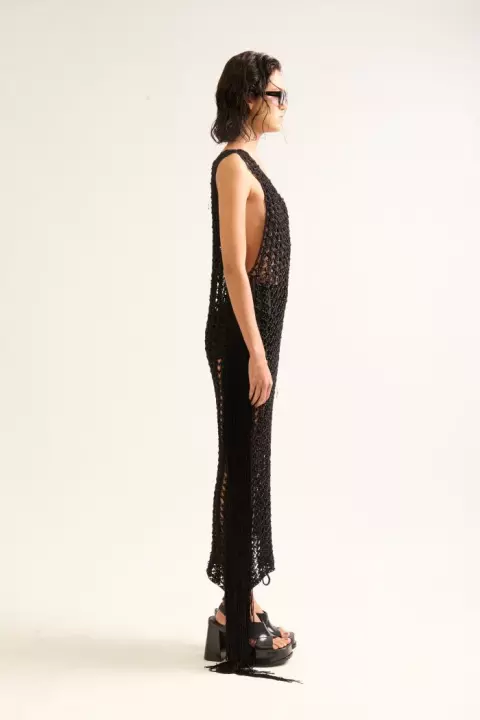 Vestido Preto LED