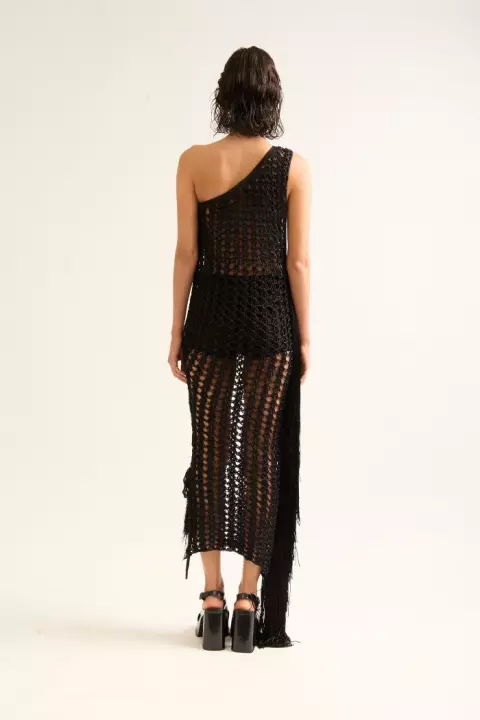 Vestido Preto LED