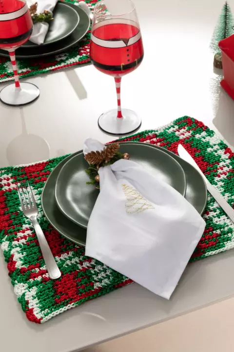 Bordado Livre Pinheiro de Natal