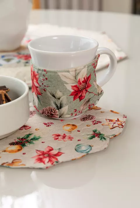 Mug Hug com Capa para Caneca Natal