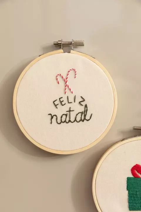 Bordado Livre – Feliz Natal