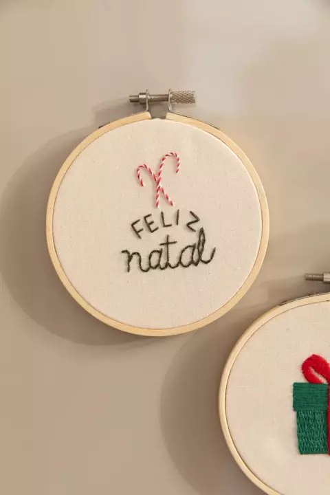 Bordado Livre – Feliz Natal