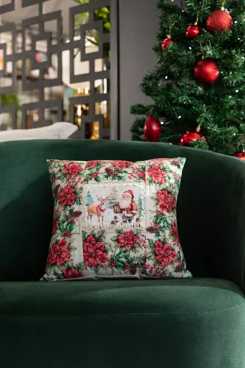 Almofada Noel com Guipure
