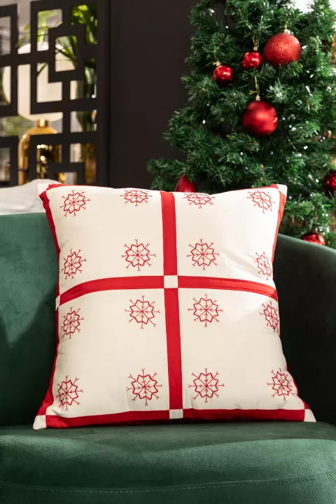 Conjunto de Almofadas Natalinas Bordadas