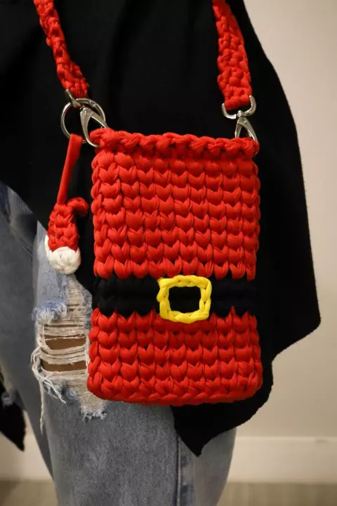 Holiday Bag & Keychain Set