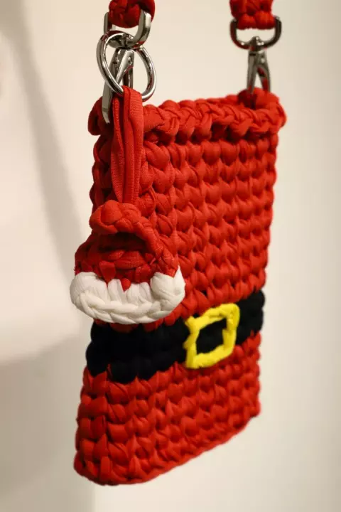 Holiday Bag & Keychain Set
