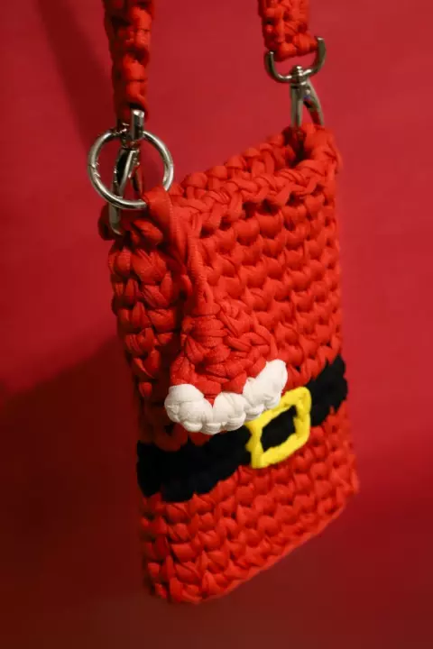 Holiday Bag & Keychain Set