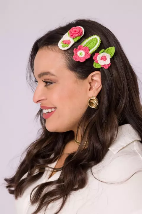 Prendedor de cabelo Primavera
