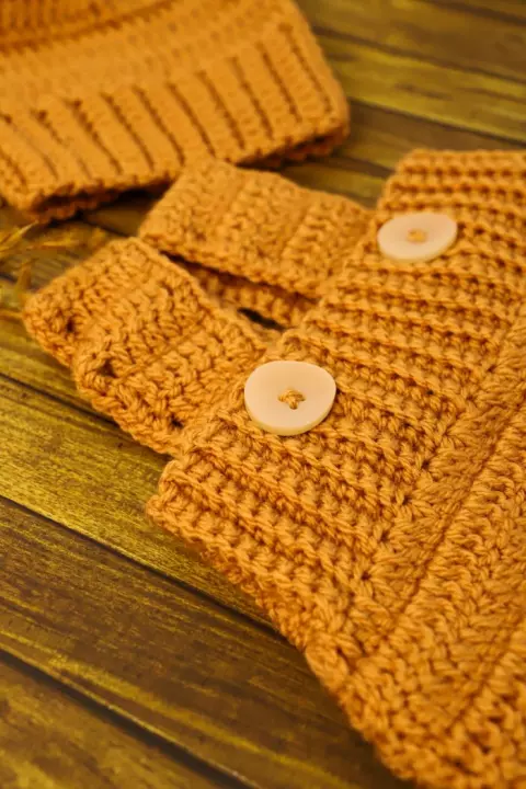 Conjunto Infantil Café