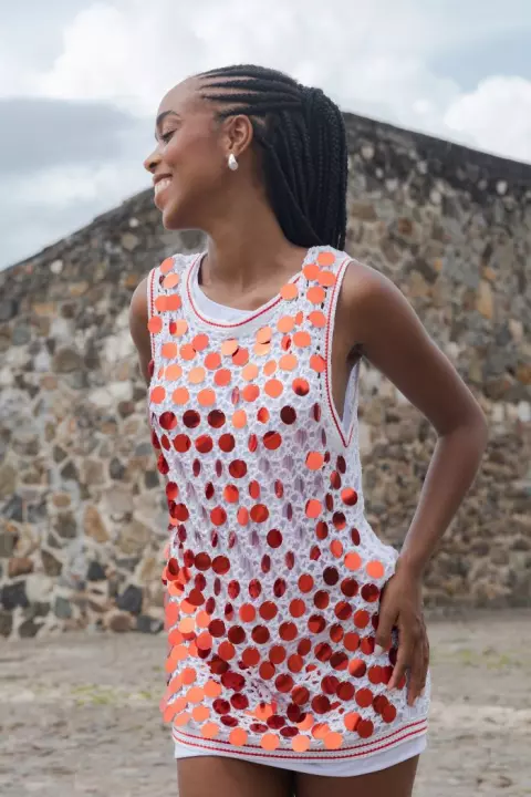 Vestido Paetê