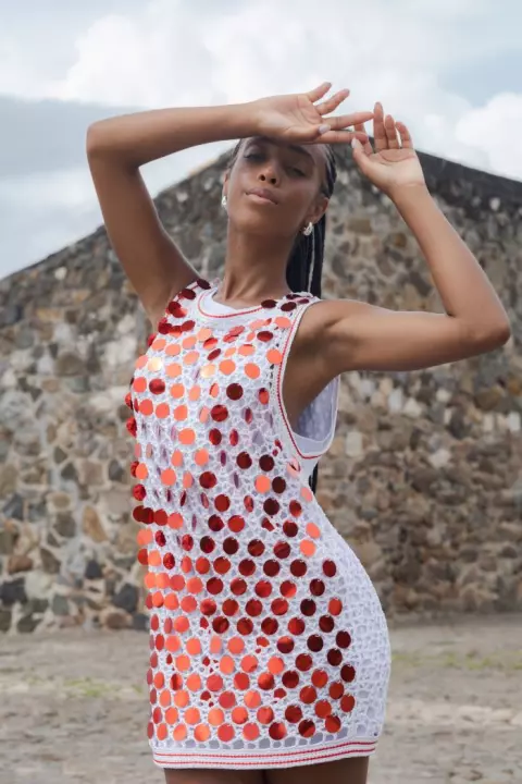 Vestido Paetê