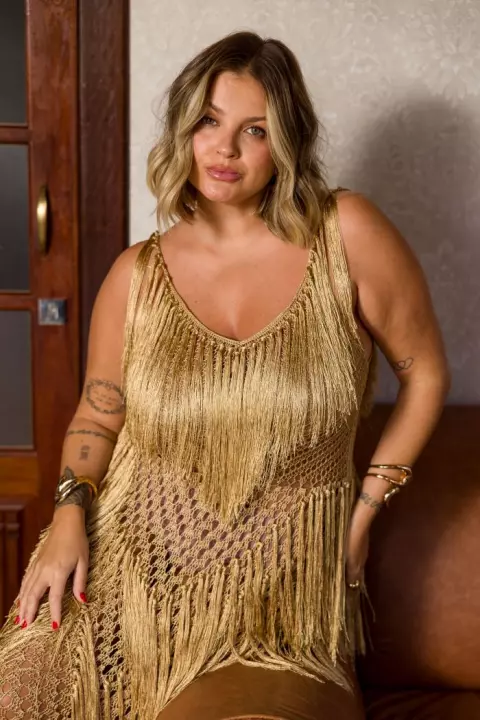 Vestido Ouro
