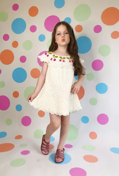 Flower chain dress