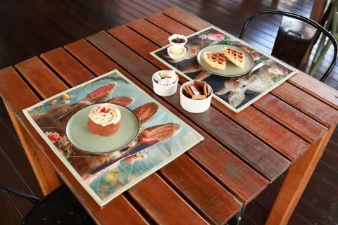 Jogo americano Páscoa