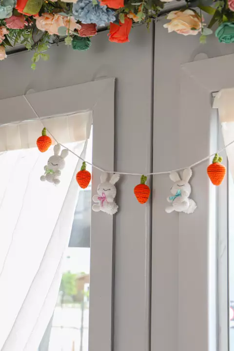 Easter Joy Amigurumi Garland
