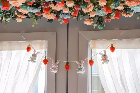Easter Joy Amigurumi Garland