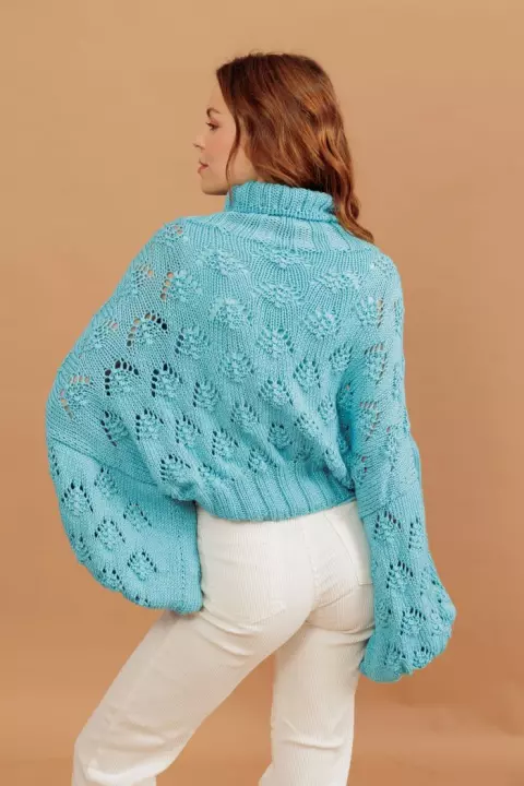 Blusa Mergulho Azul