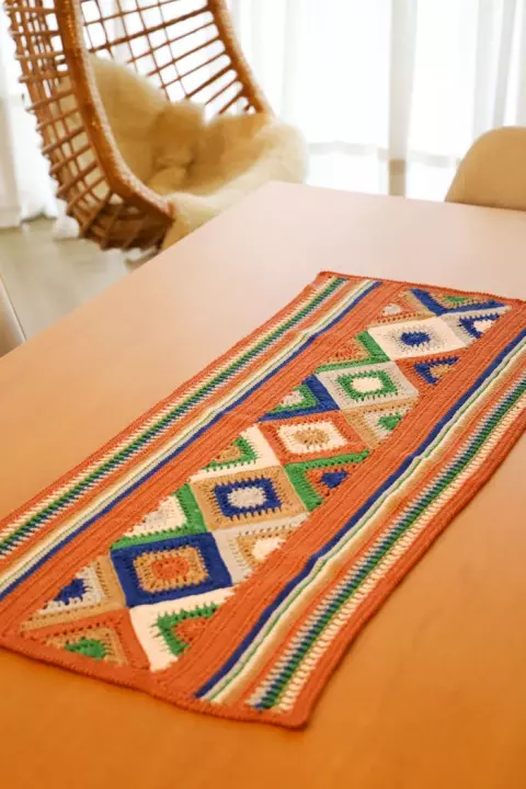 Trilho de Mesa Losangos