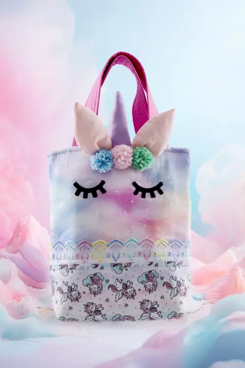 Bolsa Unicórnio Rosa