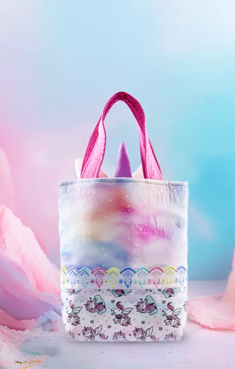 Bolsa Unicórnio Rosa