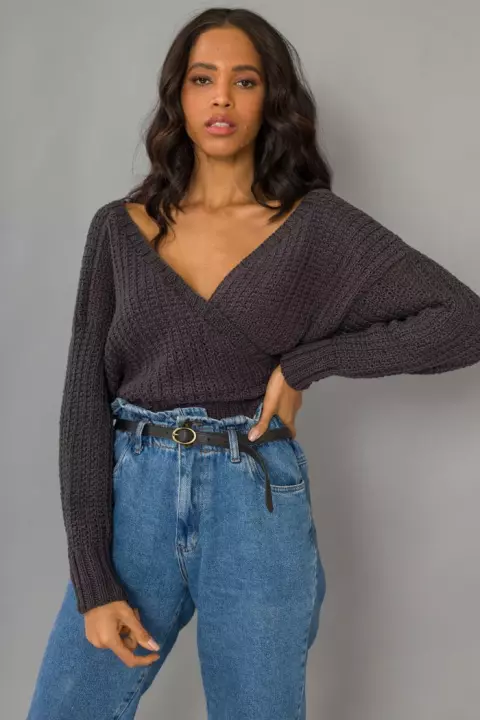 Blusa Transpassada