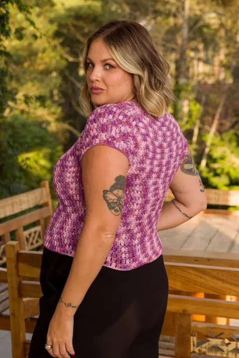 Blusa Lavanda