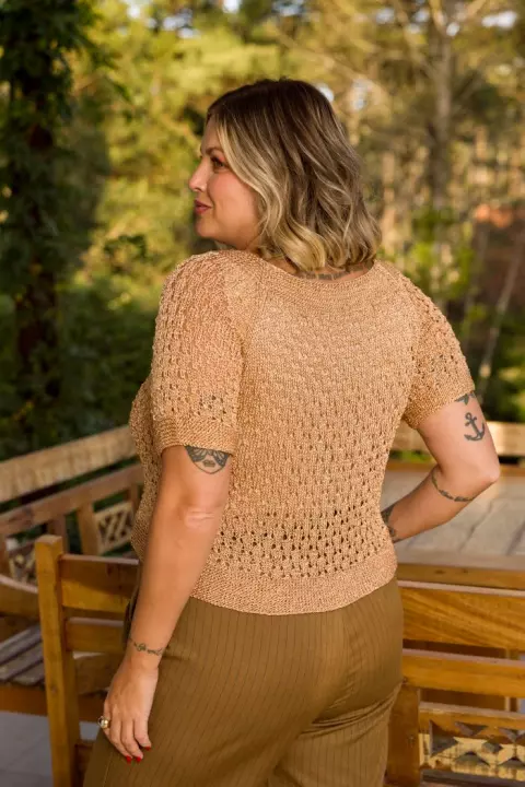 Blusa Café