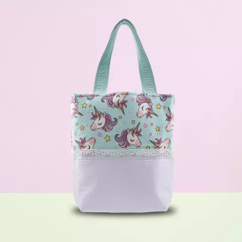 Bolsa Unicórnio Verde