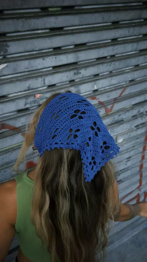 Bandana azul