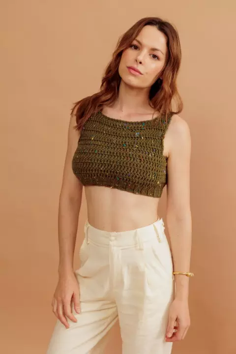Cropped Confete