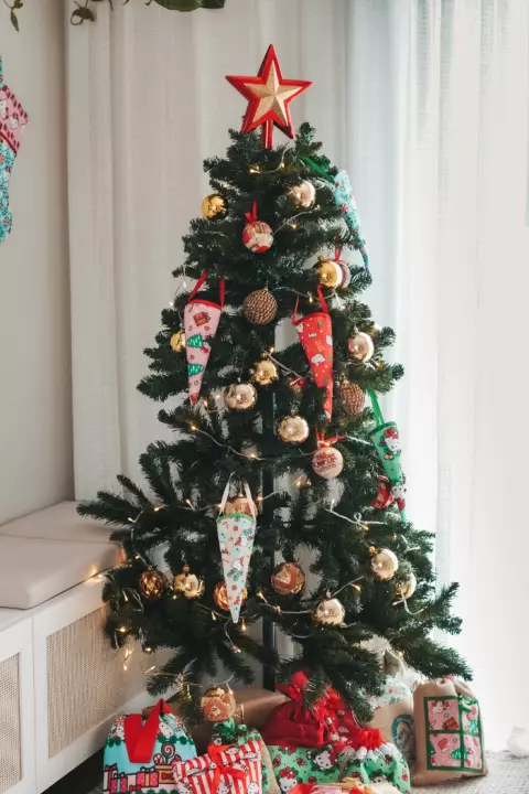 Enfeite Árvore de Natal - Hello Kitty