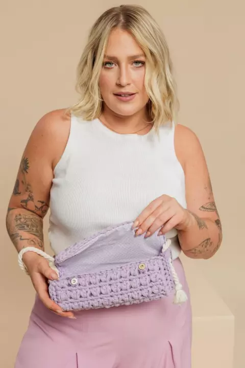 Lilac Purse