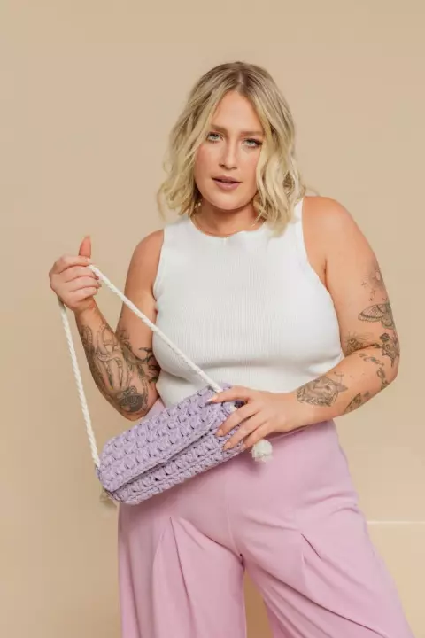 Lilac Purse
