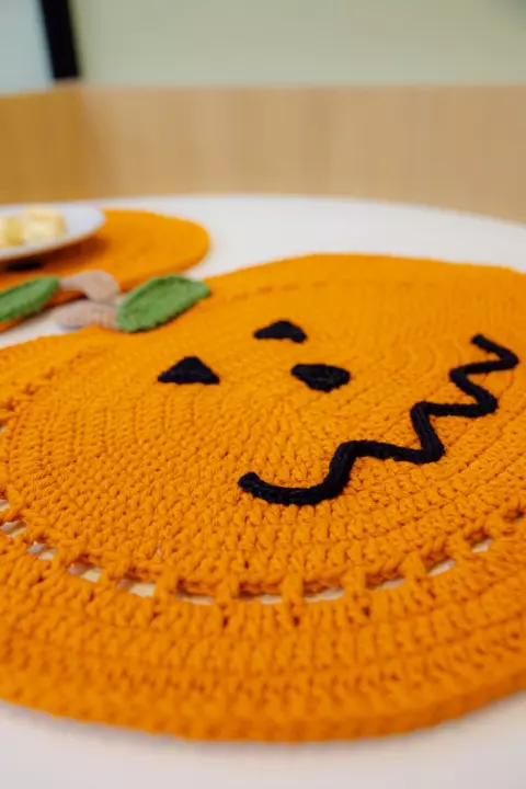 Sousplat Abóbora Halloween