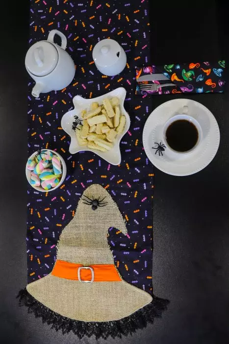 Trilho de mesa Halloween