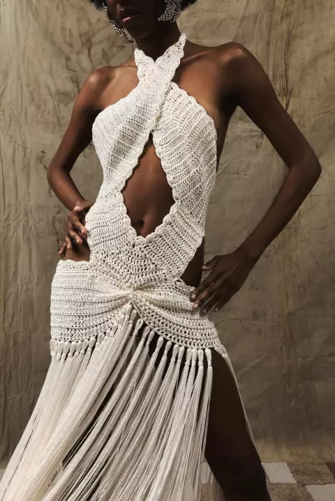 Vestido SPFW Verano e Cordonê