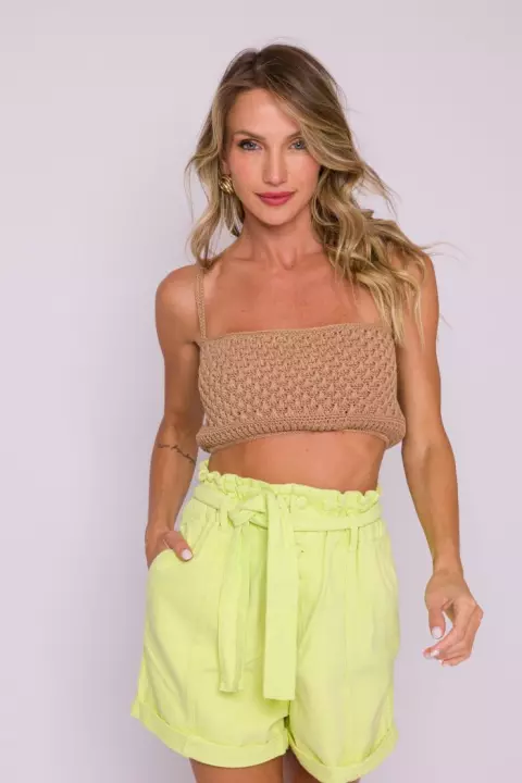 Cropped Amêndoa