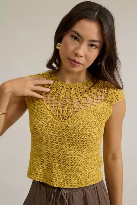 Blusa Açafrão