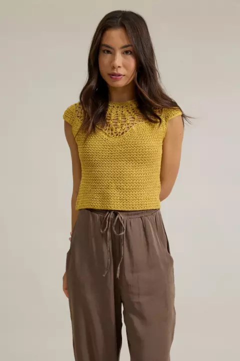 Blusa Açafrão