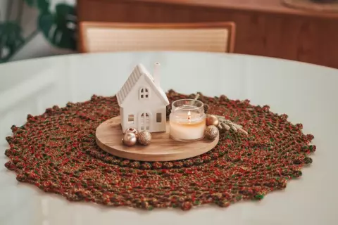 Christmas Glow Centerpiece