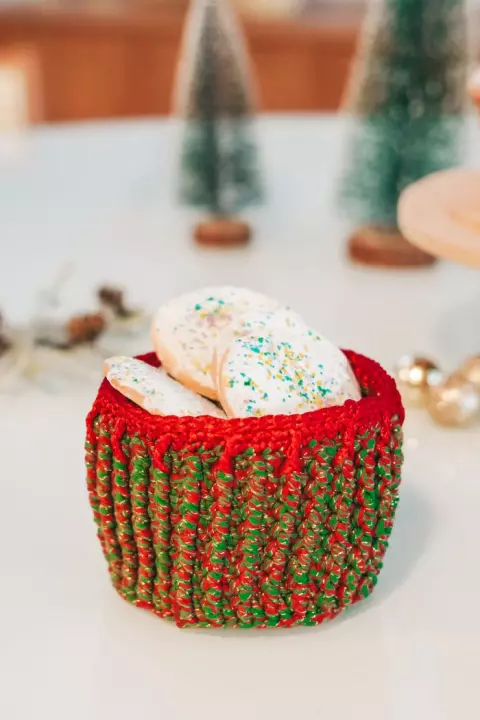 Christmas Glow Basket