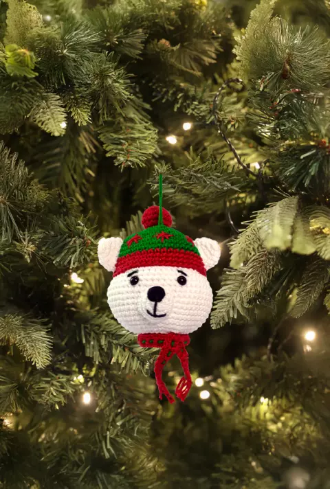 Polar Bear Tree Ornament