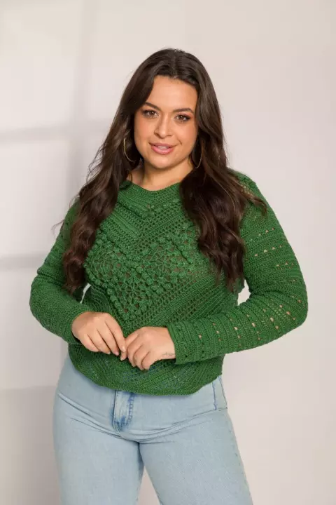 Verdant Grace Top