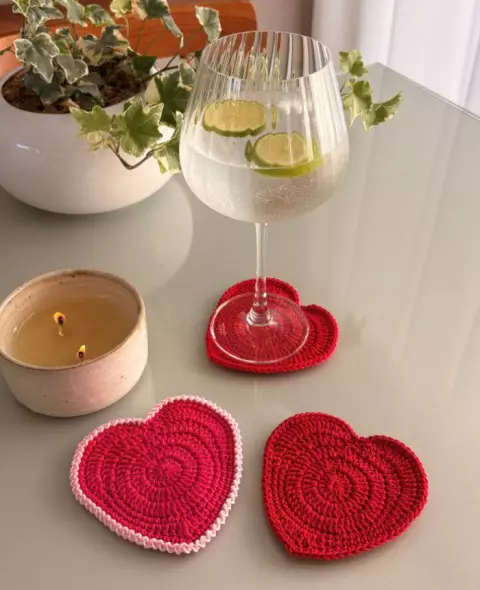 Heart Coaster