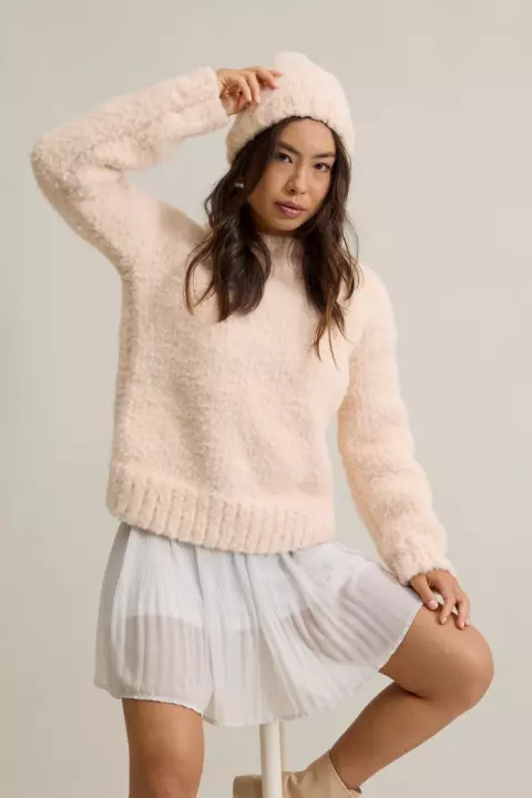 Blusa e gorro Chantilly
