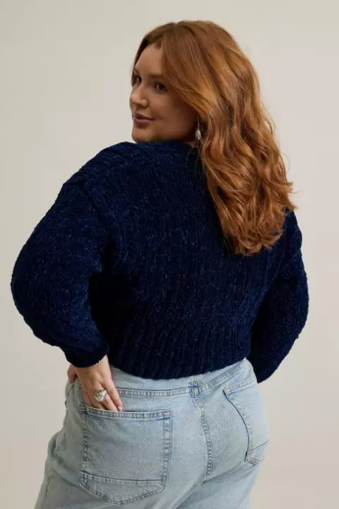 Blusa azul clássico