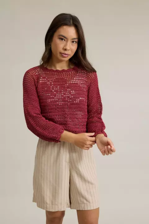 Blusa Escarlete