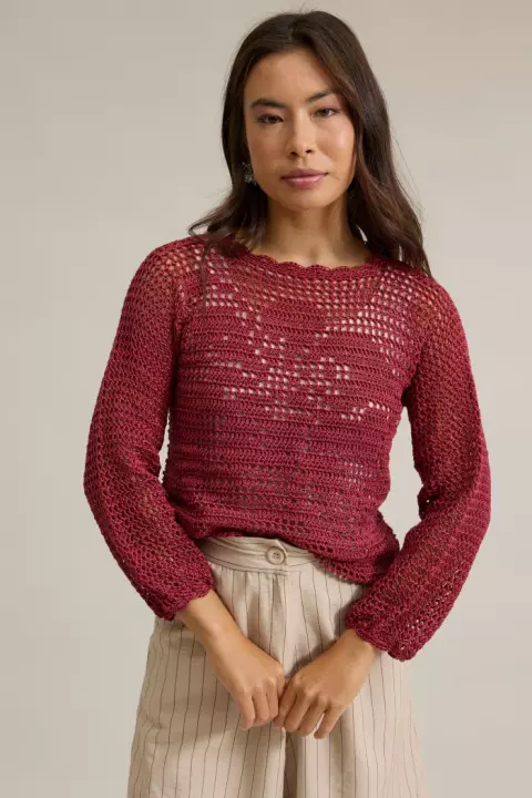 Blusa Escarlete