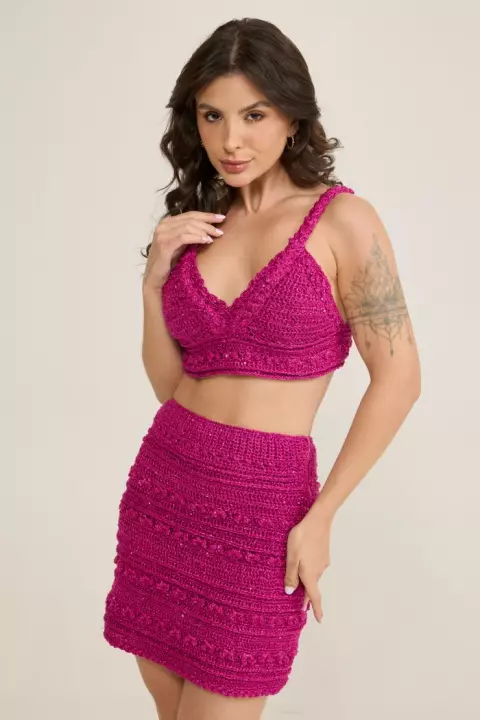 Conjunto Top y Falda Amora