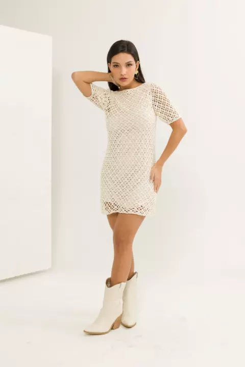 Soft Vanilla Dress